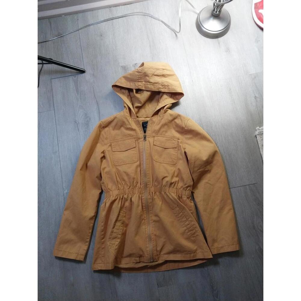 Coraline Jacket Louise Paris Kids Girls Large Size 14 Yellow Coat Full Zip...